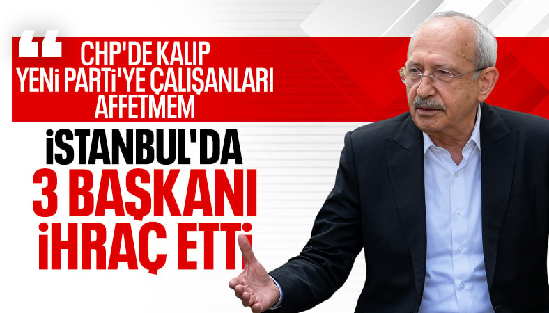 CHP, Kadıköy, Sancaktepe ve Sarıyer belediye başkanları için ihraç kararı aldı