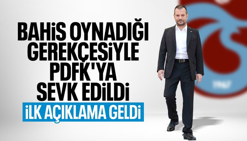 Ertuğrul Doğan, bahis oynadığı iddiasıyla PFDK'ya sevk edildi
