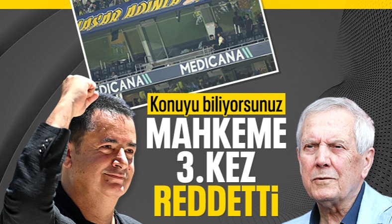 Aziz Yıldırım'ın Acun Ilıcalı'yla ilgili loca davasında 3. ret!