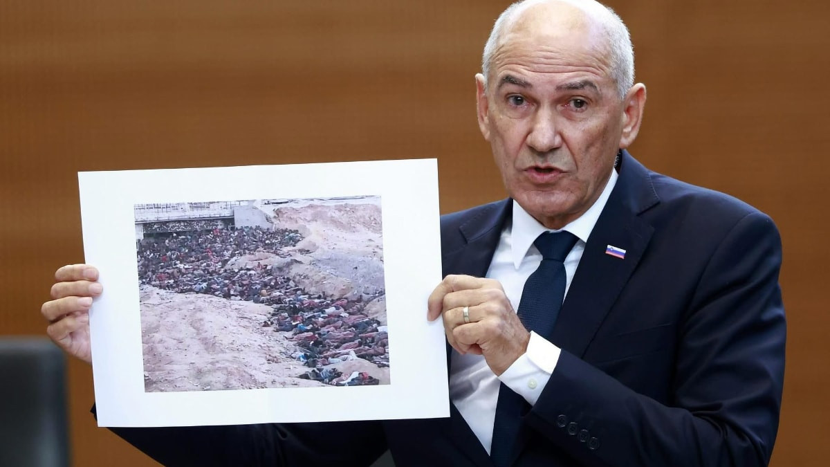 Slovenya Başbakanı Jansa, Gazze’de çekilen fotoğrafı Sudan zannetti