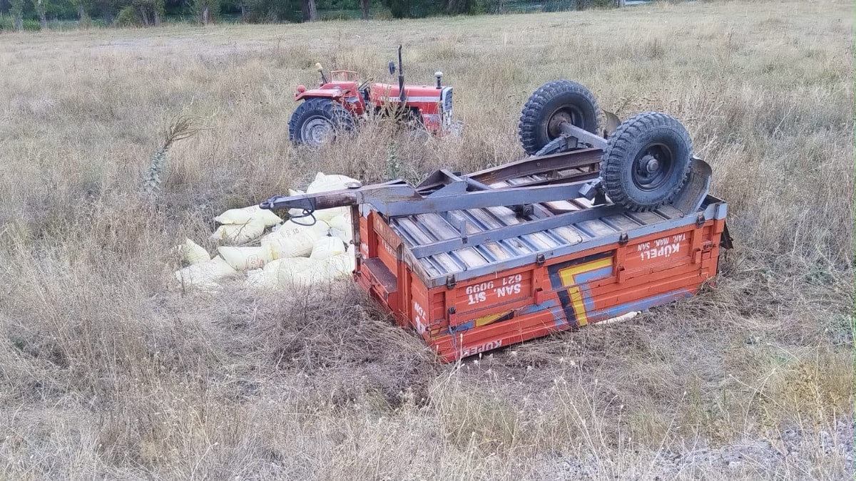 Kayseri'de traktör kazası can aldı: Soruşturma başlatıldı