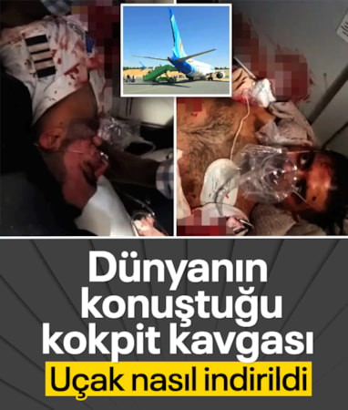 Kokpitte pilotların kavgası faciaya dönüşmeden önlendi: Flydubai uçağı böyle iniş yaptı