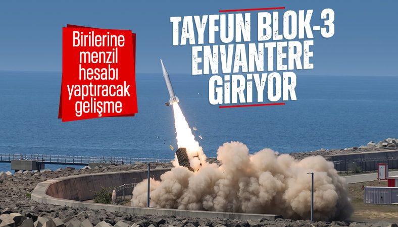 Türkiye'nin yeni gücü İsrail'i üzecek: TAYFUN Blok 3 envantere giriyor