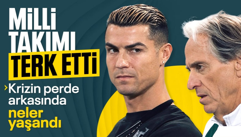 Cristiano Ronaldo milli takım kampını terk etmişti: Portekiz'de yaşanan krizin perde arkası ortaya çıktı