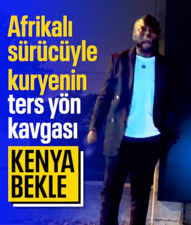 İstanbul'da ters yön tartışması trafiği kilitledi: Polisi arıyorum Kenya bekle