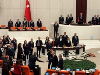Cumhurbaşkanı Erdoğan, DEM Parti grubuyla tokalaştı