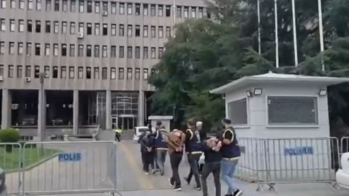 Ankara'da inşaat firmasına silahlı saldırı kamerada
