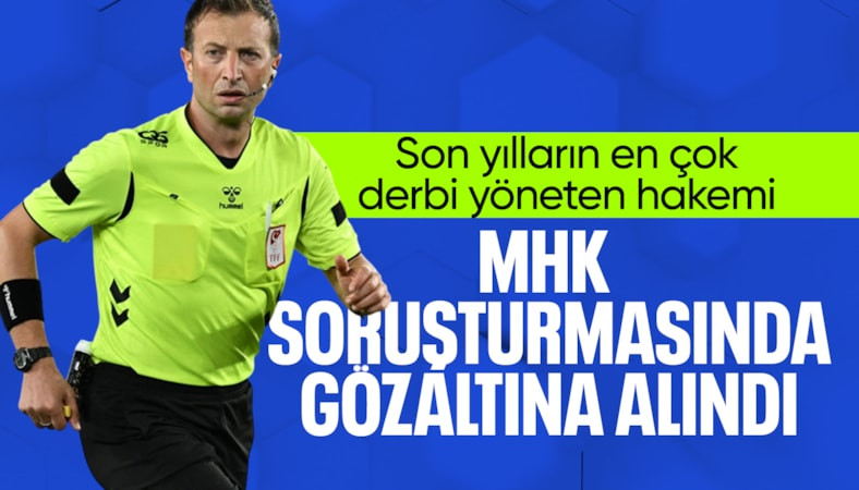 MHK soruşturması kapsamında hakem Yasin Kol gözaltına alındı