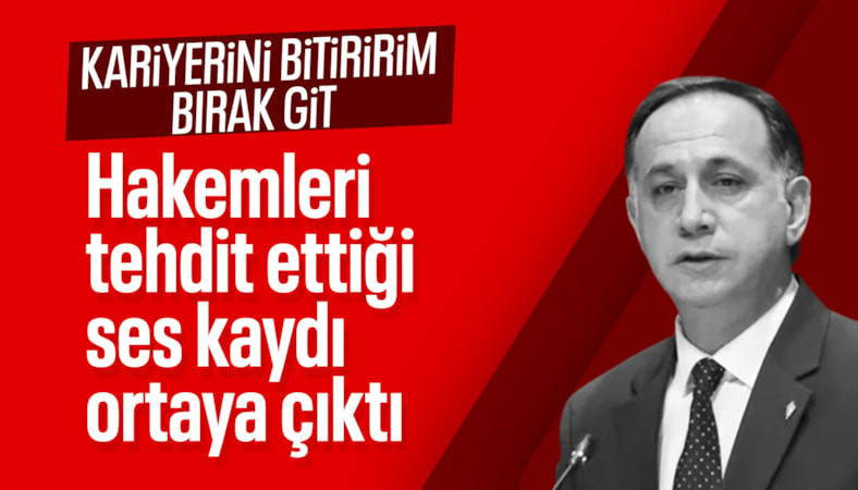 MHK Başkanı Ferhat Gündoğdu'nun hakemleri tehdit ettiği ses kaydı ortaya çıktı