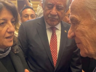 Devlet Bahçeli'den DEM Parti milletvekillerine: Demirtaş'a selamımı söyleyin