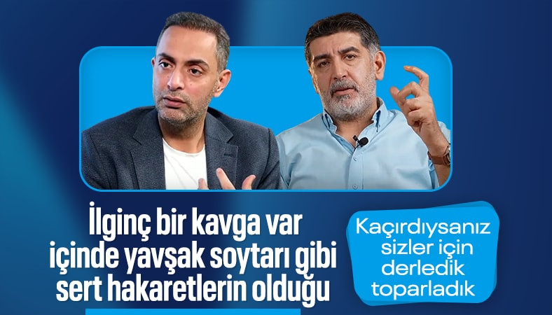 Murat Ağırel ve Levent Gültekin arasında sert kavga: Küfürler havada uçuştu