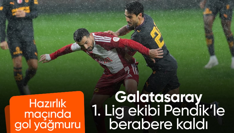 Galatasaray, Pendikspor ile berabere kaldı