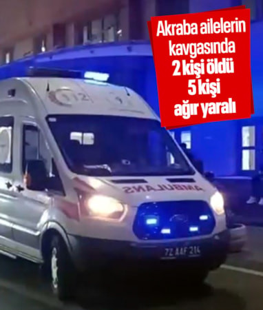 Siirt’te akraba aileler arasındaki silahlı kavgada 2 kişi öldü, 5 kişi ağır yaralı