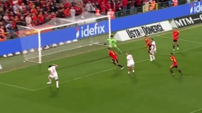 Merih Demiral'ın Belçika maçında kaçırdığı pozisyon gündem oldu