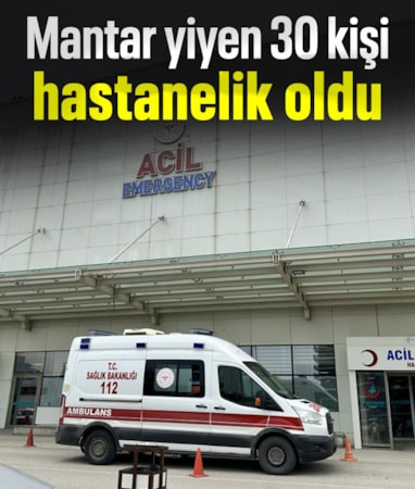 Kastamonu'da mantar yiyen 30 kişi zehirlendi