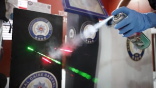 Yerli kit, olay yerindeki merminin atış yönünü lazerle belirliyor