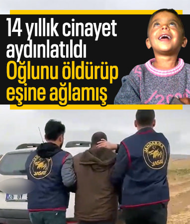 Eskişehir'de 14 yıl sonra aydınlatılan cinayet: Oğlunu öldürüp, eşinden merhem istemiş
