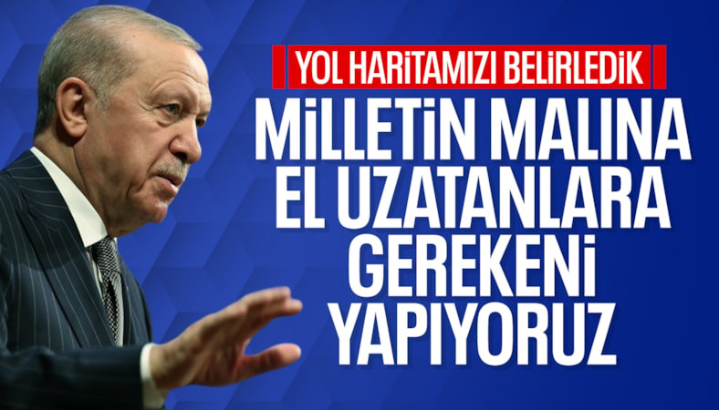 Cumhurbaşkanı Erdoğan'dan 'fon krizi' mesajı: Kimsenin hakkını kimseye yedirmeyeceğiz