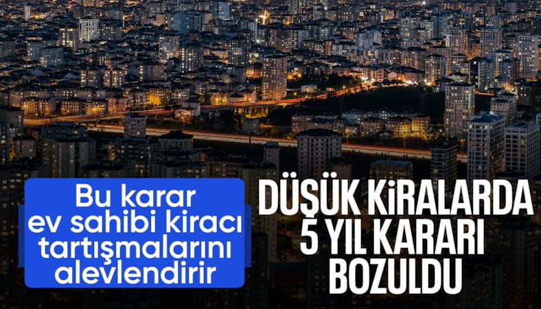 Yargıtaydan kira bedeli emsalin altında kalanlar için karar