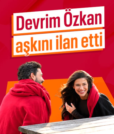 Aşkını ilan etti!
