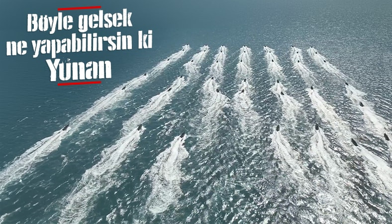 MSB paylaştı: Ege'de Deniz Hücum Harekâtı Eğitimi