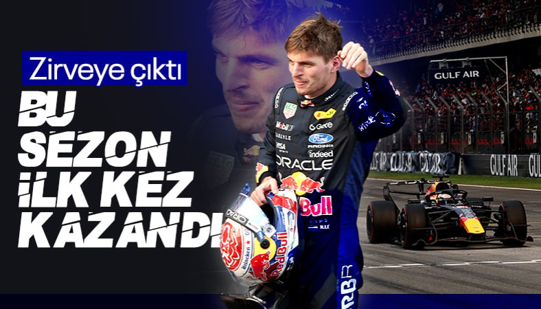 Bahreyn Grand Prix'sinin galibi Max Verstappen