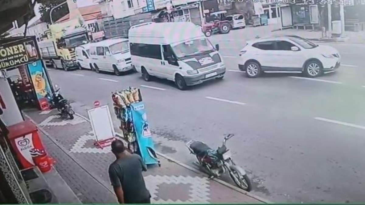 Nevşehir'de tır zincirleme kazaya neden oldu
