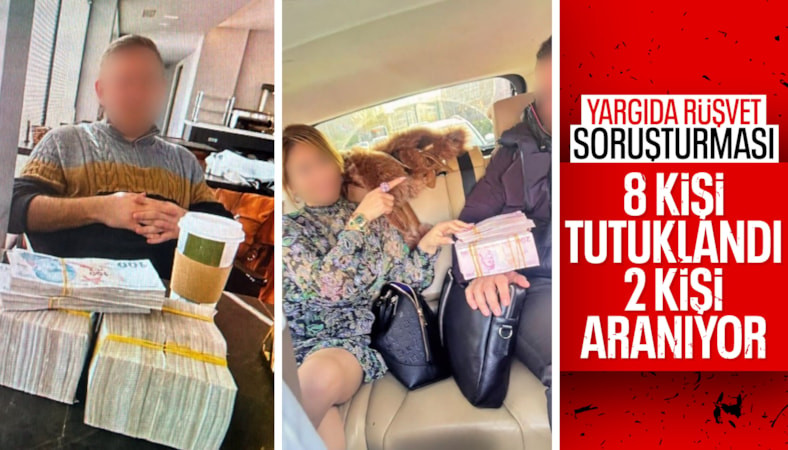 Yargıda rüşvet soruşturması: 2 kişi hakkında yakalama kararı