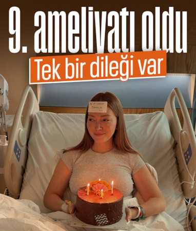9. kez ameliyat oldu