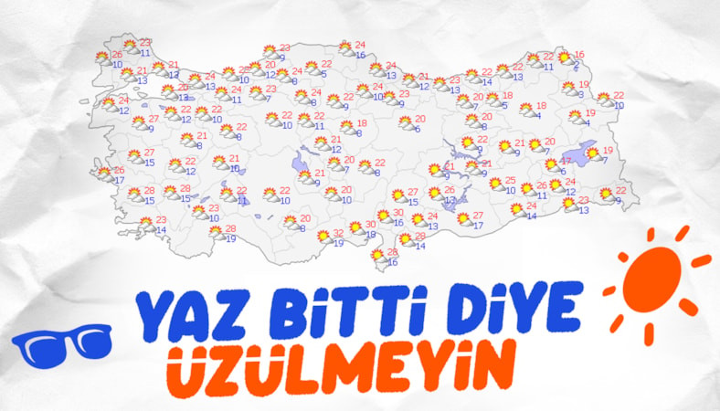 Ülke genelinde yağmurlu hava yerini güneşe bırakacak