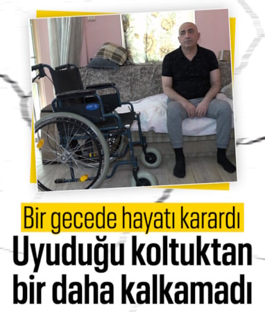 Antalya'da bir gecede felç kaldı