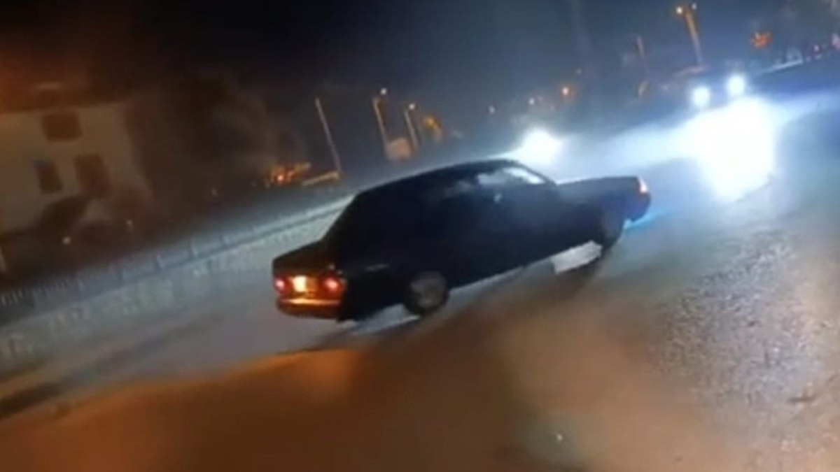 Sakarya'da drift atan sürücüye 140 bin lira ceza