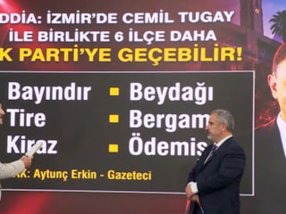 Canlı yayın kulisi: İzmir'de 6 ilçe daha AK Parti'ye geçebilir