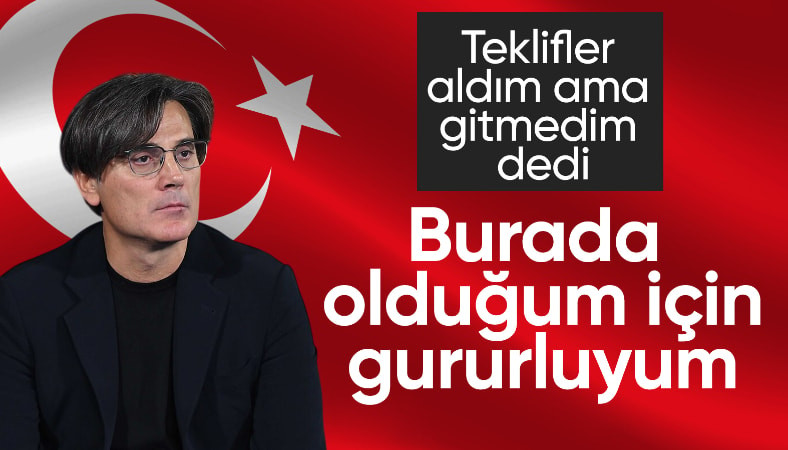 Vincenzo Montella: Burada olduğum için gururluyum