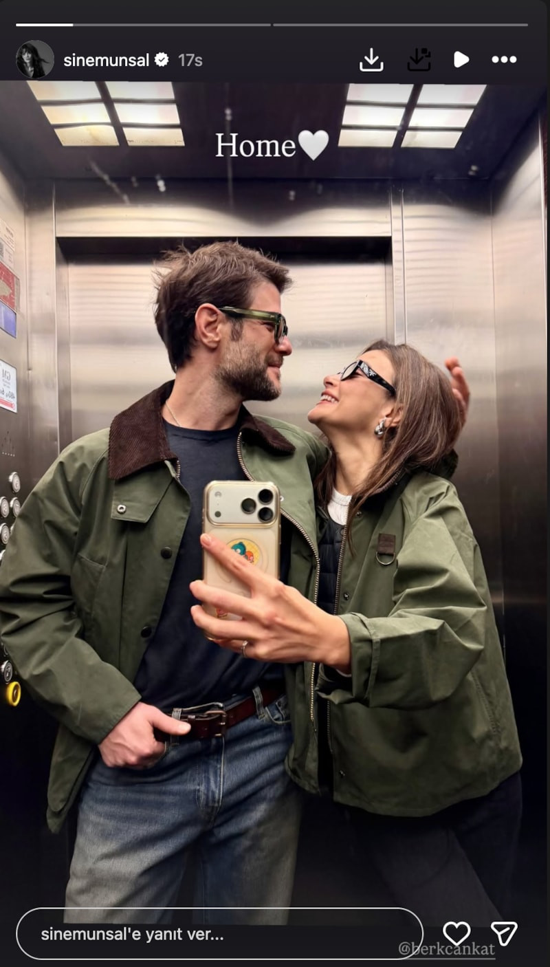 Uzak Şehir'de Alya: Sinem Ünsal ve Berk Cankat'ın Tatlı Mirası Paylaşımları
