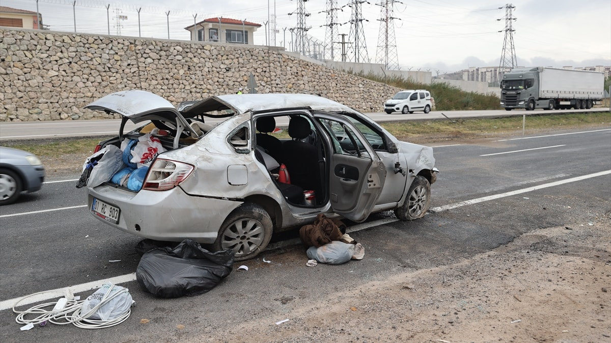 Nevşehir'de iki otomobil çarpıştı: 7 yaralı