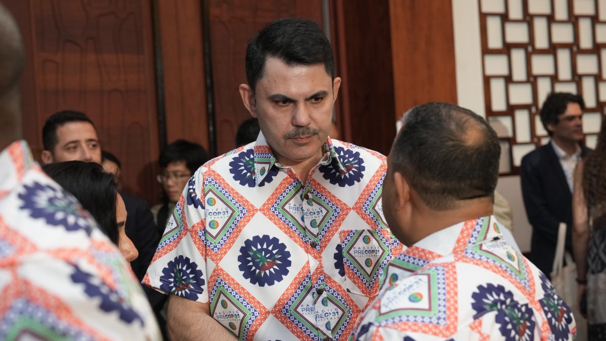 Murat Kurum, Pre-COP toplantılarına katıldı: Fiji'nin yerel kıyafetlerini giydi