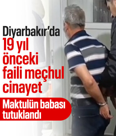 Diyarbakır'da 19 yıl önceki faili meçhul Erhan Kurt cinayetinde yeni bulgular: Maktulün babası tutuklandı