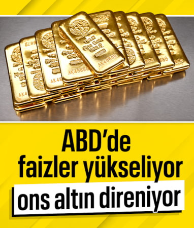 Faizler yükseliyor, altın direniyor: Çin'den güçlü talep