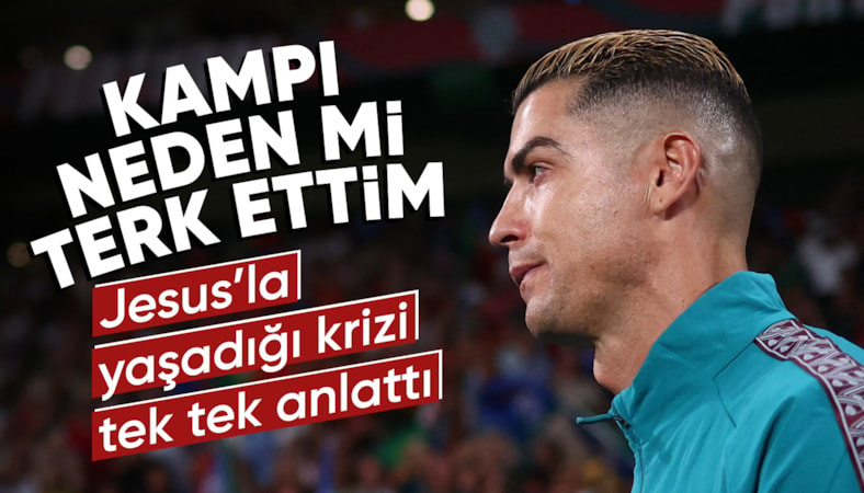 Cristiano Ronaldo, Jorge Jesus ile yaşadığı krizin perde arkasını anlattı