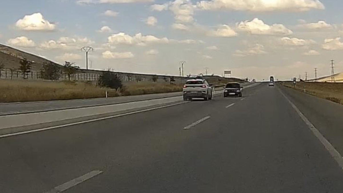 Konya'da ters yönde tehlike saçan sürücü yakalandı