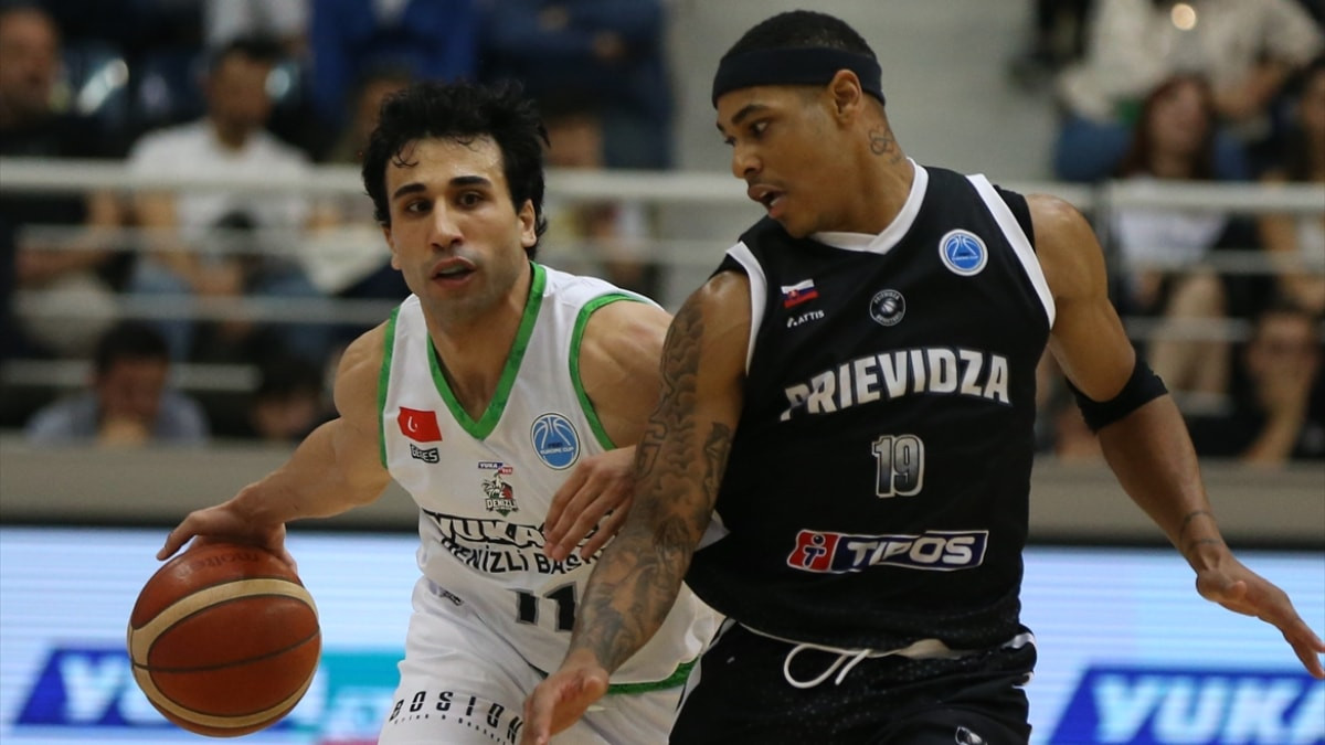 Denizli Basket, BC Prievidza'ya şans tanımadı