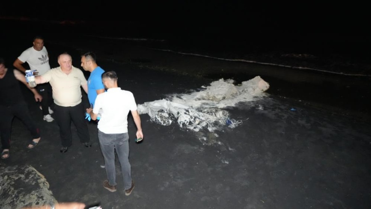 Samsun sahillerine vuran gizemli beyaz tozun ne olduğu belli oldu