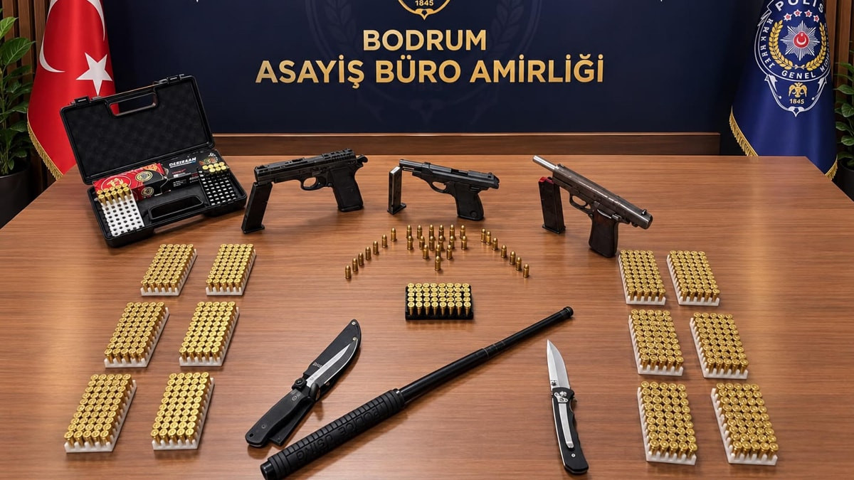 Muğla'da sokakta silah ateşlediği iddia edilen 2 şüpheli yakalandı