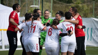 Görme Engelli Kadın Milli Futbol Takımı, namağlup Avrupa şampiyonu oldu