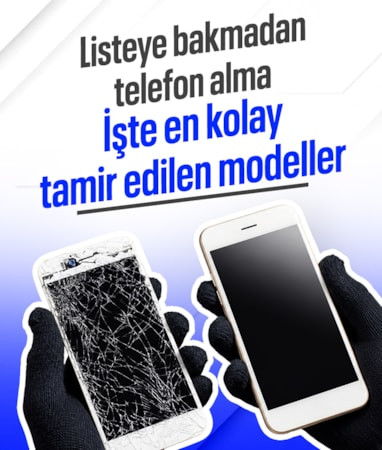 En kolay tamir edilebilir akıllı telefonlar ve laptoplar belli oldu