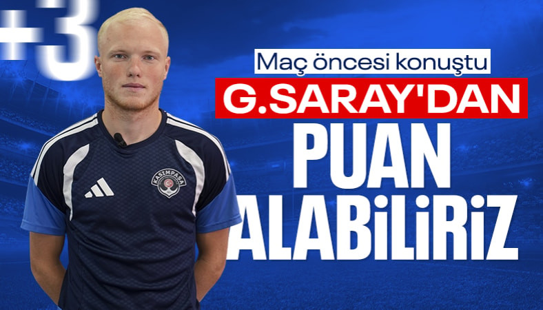 Marcus Rafferty: Galatasaray'dan puan alabileceğimizi düşünüyorum