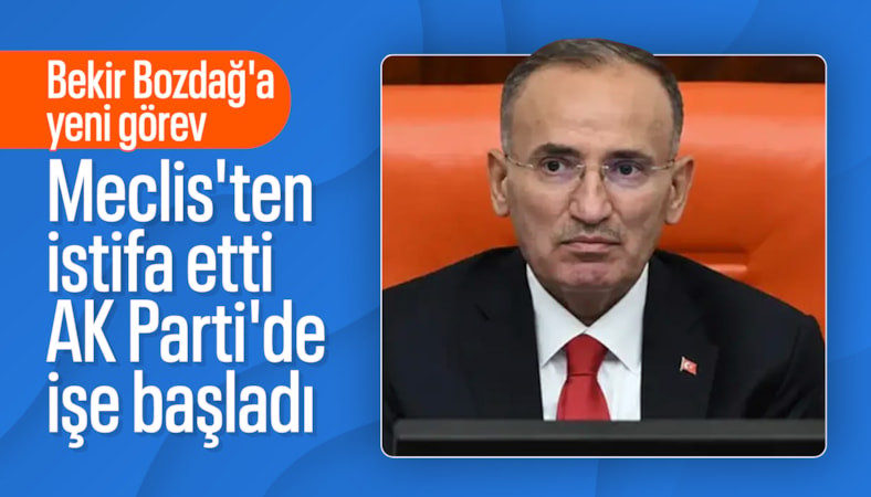Bekir Bozdağ'a teşekkür etti