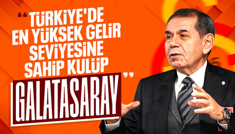 Dursun Özbek: En yüksek gelir seviyesine sahip kulübüz