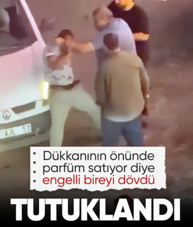 Şanlıurfa'da seyyar parfüm satan engelli bireyi darbeden şüpheli tutuklandı